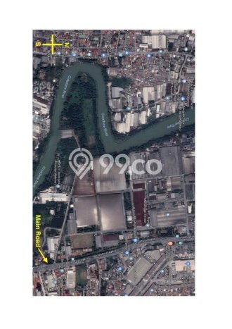 Pabrik Area Bisnis Kawasan Cikokol, Luas 12261m², Mainroad Pabrik Area Bisnis Kawasan Cikokol, Luas 12261m², Mainroad