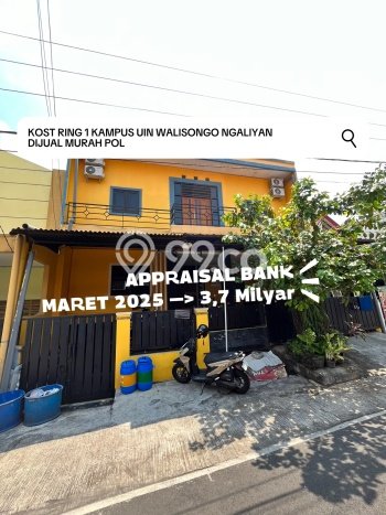 Kost Dijual Lokasi Ngaliyan, Semarang, 26 KT, 26 KM, 607m2 Kost Dijual Lokasi Ngaliyan, Semarang, 26 KT, 26 KM, 607m2