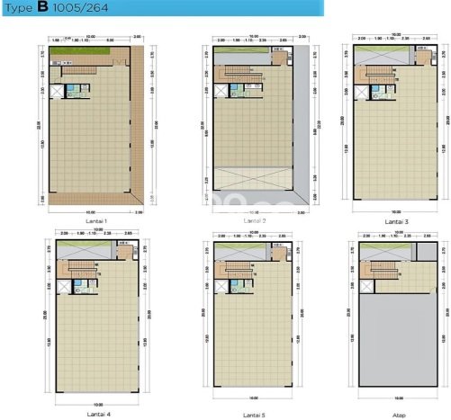 Unit Ruko Dijual di Bekasi LT 220m2 & LB 982m2 Unit Ruko Dijual di Bekasi LT 220m2 & LB 982m2