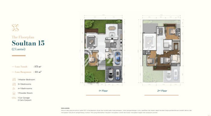 Dijual Rumah Luas Elegan Dengan View Cantik di Summarecon Bekasi, Bekasi Dijual Rumah Luas Elegan Dengan View Cantik di Summarecon Bekasi, Bekasi