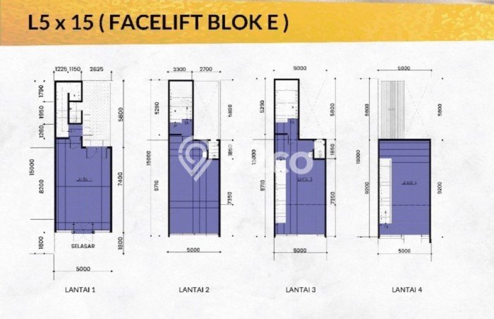 Ruko Dijual di Prime Area Jakarta Timur Luas 225m2 Ruko Dijual di Prime Area Jakarta Timur Luas 225m2