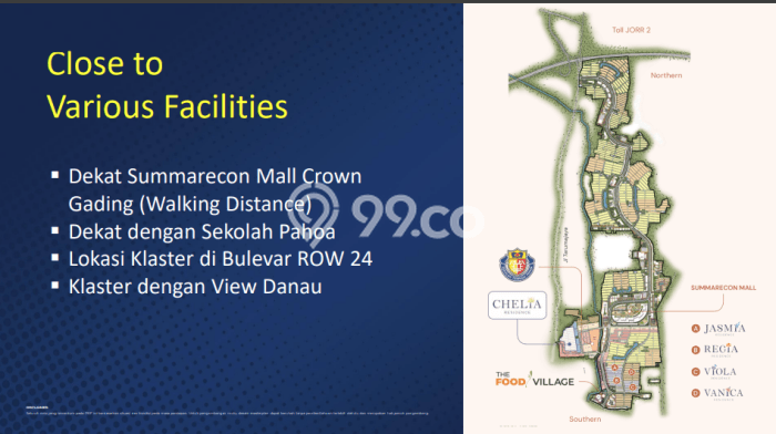 Hunian Nyaman Asri 2 KT Siap Huni di Summarecon Crown Gading Bekasi Hunian Nyaman Asri 2 KT Siap Huni di Summarecon Crown Gading Bekasi