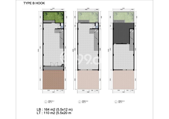 Ruko Dijual di Prime Area Jakarta Timur Luas 117m2 Ruko Dijual di Prime Area Jakarta Timur Luas 117m2