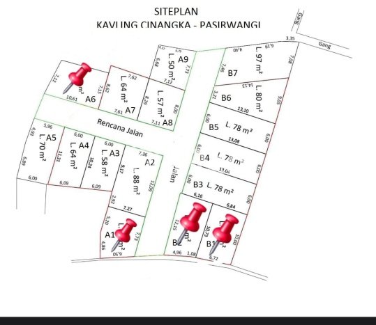 Rumah 2 KT 1 KM di Lokasi , Bandung Rumah 2 KT 1 KM di Lokasi , Bandung