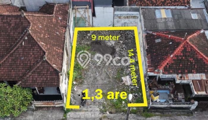 Untuk Dijual Tanah di Denpasar, Luas 130m2 SHM Untuk Dijual Tanah di Denpasar, Luas 130m2 SHM