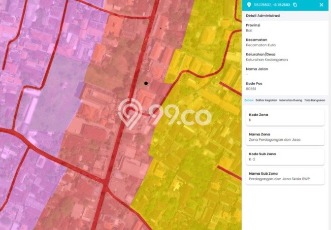 Tanah Dijual Area Strategis di Jimbaran Badung 400m2 Tanah Dijual Area Strategis di Jimbaran Badung 400m2