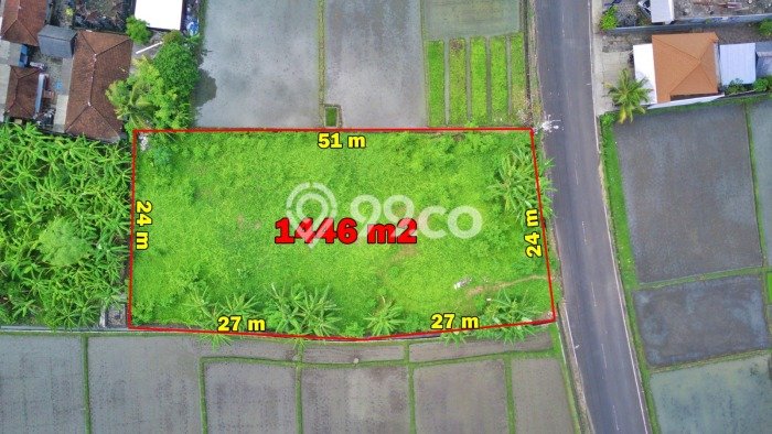 Kavling Tanah Dijual di Tabanan Tabanan Spesifikasi 1446m2 Kavling Tanah Dijual di Tabanan Tabanan Spesifikasi 1446m2