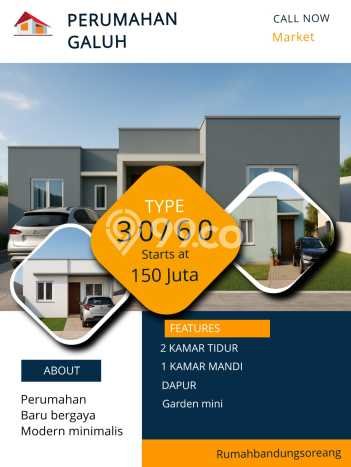 Rumah Sederhana Dijual di Soreang 2 Kamar dengan Luas Tanah 60m2 Rumah Sederhana Dijual di Soreang 2 Kamar dengan Luas Tanah 60m2