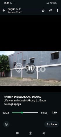 Unit Pabrik Dijual di Sepatan Tangerang Luas Bangunan 1400m2 Unit Pabrik Dijual di Sepatan Tangerang Luas Bangunan 1400m2