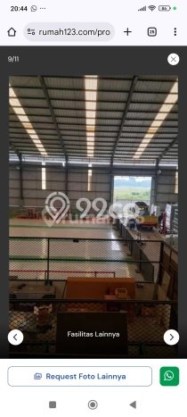 FOR SALE! Pabrik di Jambe Tangerang, LT 5070m2, LB 3000m2 FOR SALE! Pabrik di Jambe Tangerang, LT 5070m2, LB 3000m2