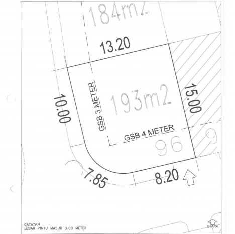 Dijual Tanah Lokasi BSD City, Tangerang Seluas 193m2 Dijual Tanah Lokasi BSD City, Tangerang Seluas 193m2