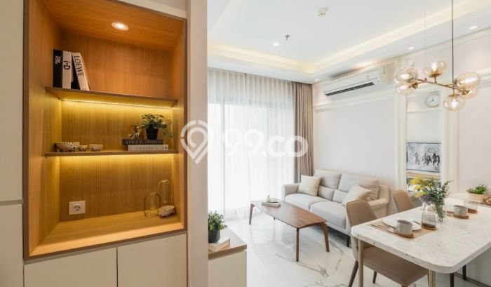 Apartemen Nyaman untuk Disewa, 2 Kamar di Jakarta Selatan Apartemen Nyaman untuk Disewa, 2 Kamar di Jakarta Selatan