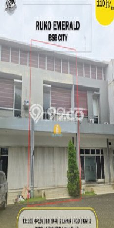 FOR RENT! Ruko di BSB City Cocok untuk Bisnis 184m2 FOR RENT! Ruko di BSB City Cocok untuk Bisnis 184m2