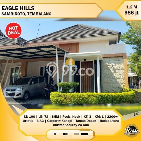 Rumah Strategis Minimalis Lb 72m2 di Tembalang, Semarang Rumah Strategis Minimalis Lb 72m2 di Tembalang, Semarang