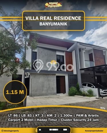 Rumah Strategis Minimalis Lb 83m2 di Banyumanik, Semarang Rumah Strategis Minimalis Lb 83m2 di Banyumanik, Semarang