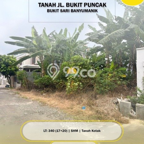 For Sale Tanah di Banyumanik, Luas 340m2m², Dekat Banyumanik, Semarang, Semarang For Sale Tanah di Banyumanik, Luas 340m2m², Dekat Banyumanik, Semarang, Semarang