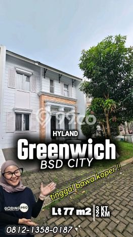 Rumah Minimalis 3 KT di BSD Green Wich Tangerang Full Furnished Rumah Minimalis 3 KT di BSD Green Wich Tangerang Full Furnished