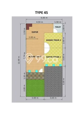 Rumah Murah LT 72m2 di Buah Batu Lingkungan Asri Rumah Murah LT 72m2 di Buah Batu Lingkungan Asri
