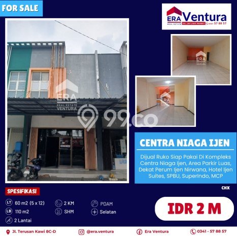 Paling Dicari! Ruko Dijual di Malang Kota Harga Kompetitif Paling Dicari! Ruko Dijual di Malang Kota Harga Kompetitif
