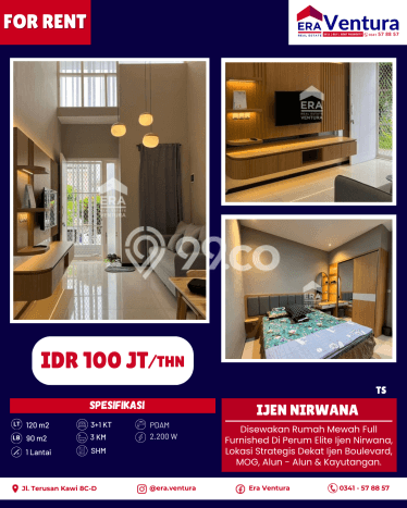 Sewa Rumah Murah di Malang Kota Malang Punya 4 Kamar Tidur Sewa Rumah Murah di Malang Kota Malang Punya 4 Kamar Tidur