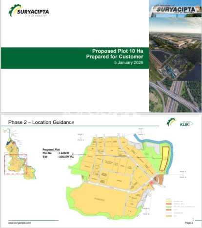 Tanah Kosong Dijual di Karawang dengan Area 100000m2 Tanah Kosong Dijual di Karawang dengan Area 100000m2