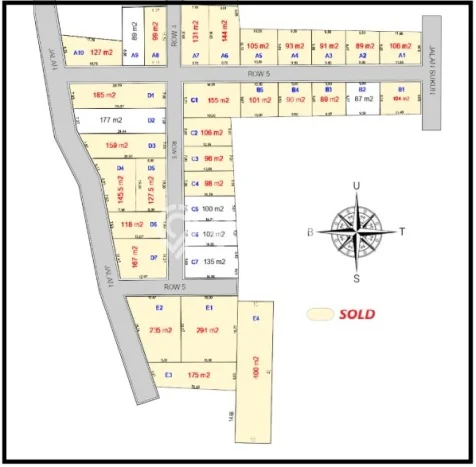 Tanah untuk Dijual Lokasi Tajur Halang, Bogor Luas 100m2 SHM Tanah untuk Dijual Lokasi Tajur Halang, Bogor Luas 100m2 SHM