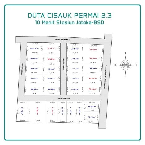 Tanah Dijual di Tangerang Seluas 108m2 Strategis Tanah Dijual di Tangerang Seluas 108m2 Strategis