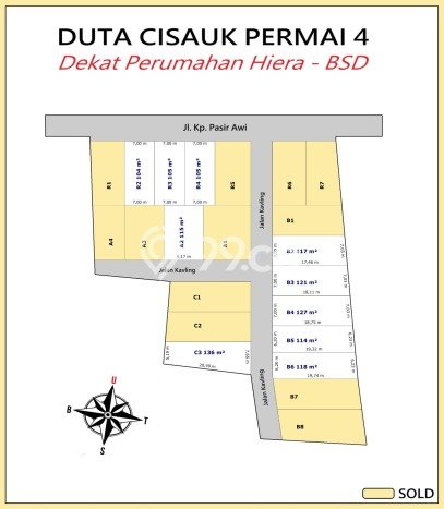 Untuk Dijual Tanah di Cisauk Tangerang Luas 100m2 SHM Untuk Dijual Tanah di Cisauk Tangerang Luas 100m2 SHM