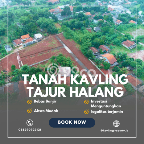 TANAH POTENSIAL! Tanah Kawasan Tajur Halang, Luas 89m², Jalur Strategis TANAH POTENSIAL! Tanah Kawasan Tajur Halang, Luas 89m², Jalur Strategis
