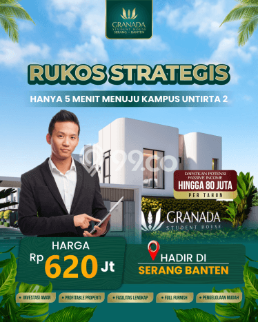 Kost Berkembang Kawasan Serang, Luas 72m², Lingkungan Nyaman untuk Anda Kost Berkembang Kawasan Serang, Luas 72m², Lingkungan Nyaman untuk Anda