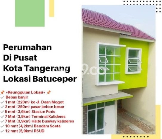 Dijual Hunian Rumah Nyaman 3 Kamar di Batu Ceper, Tangerang Dijual Hunian Rumah Nyaman 3 Kamar di Batu Ceper, Tangerang