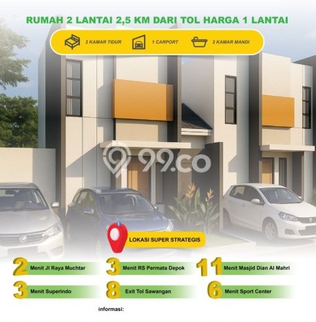 Dijual Rumah Strategis Bagus Punya 3 KT di Sawangan Depok SHM Dijual Rumah Strategis Bagus Punya 3 KT di Sawangan Depok SHM