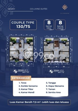 Unit Kost Dijual di Kawasan Dramaga Bogor dengan 4 KT Unit Kost Dijual di Kawasan Dramaga Bogor dengan 4 KT