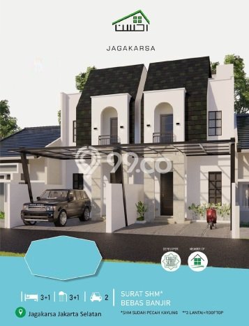Hunian Cantik Modern Lb 100m2 di Jagakarsa, Jakarta Selatan Hunian Cantik Modern Lb 100m2 di Jagakarsa, Jakarta Selatan