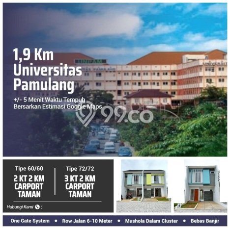 Rumah Modern Cantik 3 Kamar Siap Huni di Pamulang Rumah Modern Cantik 3 Kamar Siap Huni di Pamulang