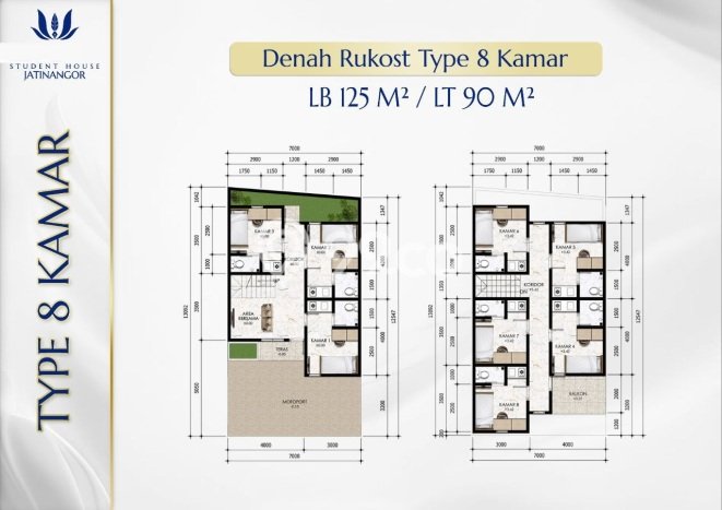 Rumah Kost Dijual di Jatinangor, Sumedang dengan 4 Kamar Tidur, 4 Kamar Mandi Rumah Kost Dijual di Jatinangor, Sumedang dengan 4 Kamar Tidur, 4 Kamar Mandi