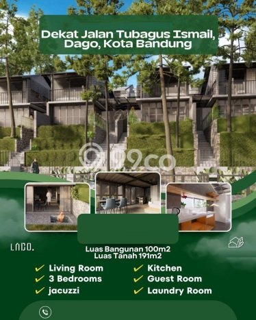 Rumah Elit Modern Tanpa Renovasi di Dago Bandung Rumah Elit Modern Tanpa Renovasi di Dago Bandung