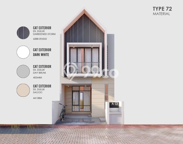 Rumah Modern Cantik 4 Kamar Siap Huni di Rawalumbu Rumah Modern Cantik 4 Kamar Siap Huni di Rawalumbu