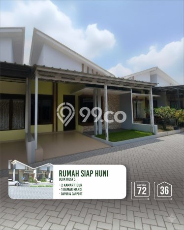 Rumah Sederhana Dijual di Setu 2 Kamar dengan Luas Tanah 72m2 Rumah Sederhana Dijual di Setu 2 Kamar dengan Luas Tanah 72m2