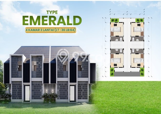 Investasi Kost di Dramaga Spesifikasi 4 KT & 4 KM Investasi Kost di Dramaga Spesifikasi 4 KT & 4 KM