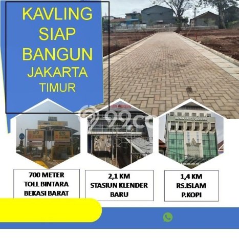 Tanah Investasi Dijual di Jakarta Timur Punya Luas 123m2 Tanah Investasi Dijual di Jakarta Timur Punya Luas 123m2