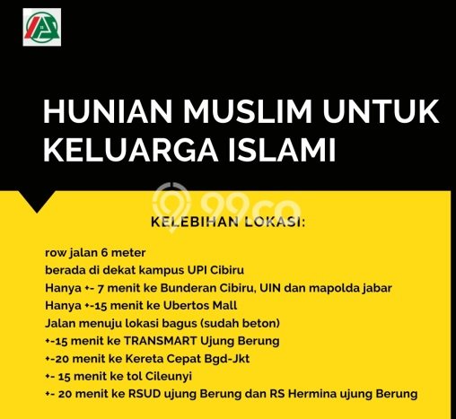 Rumah Modern Minimalis 2 KT Bisa Langsung Pindah di Cibiru Rumah Modern Minimalis 2 KT Bisa Langsung Pindah di Cibiru