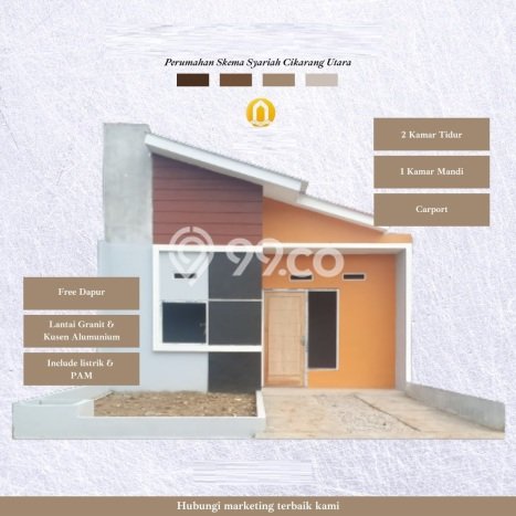 Rumah Minimalis Terbaik Dijual di Cibitung LT 60m2 Rumah Minimalis Terbaik Dijual di Cibitung LT 60m2