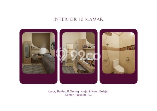 Aset Investasi! Kost Dijual di Dramaga, Bogor, 5 KT, 5 KM, Luas 75m2 Aset Investasi! Kost Dijual di Dramaga, Bogor, 5 KT, 5 KM, Luas 75m2