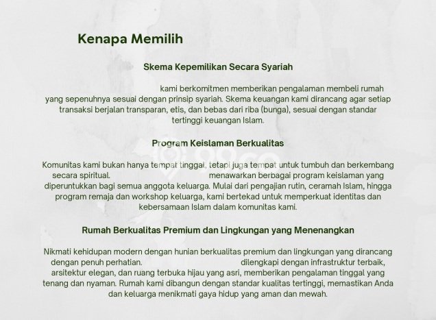 Hunian Cantik Modern Lb 70m2 di Sawangan, Depok Hunian Cantik Modern Lb 70m2 di Sawangan, Depok