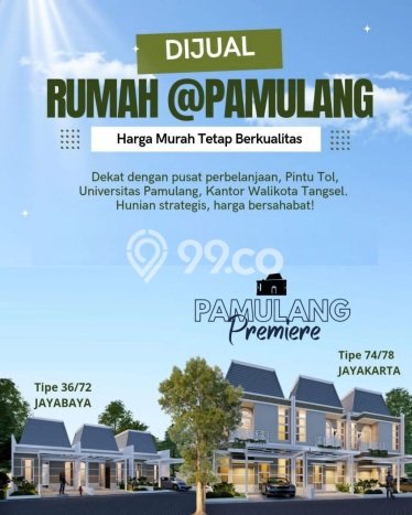 Dijual Cepat Rumah Bagus Siap Huni LB 36m2 di Pamulang, Tangerang Selatan Dijual Cepat Rumah Bagus Siap Huni LB 36m2 di Pamulang, Tangerang Selatan