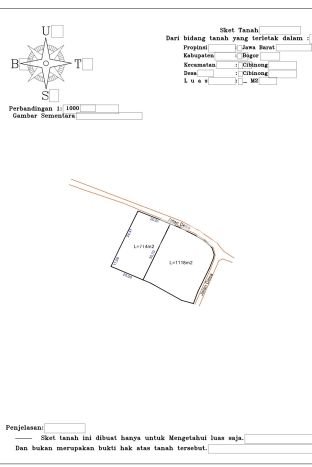 Kavling Tanah Dijual di Cibinong, Bogor, Luas 1695m2 Area Strategis Kavling Tanah Dijual di Cibinong, Bogor, Luas 1695m2 Area Strategis