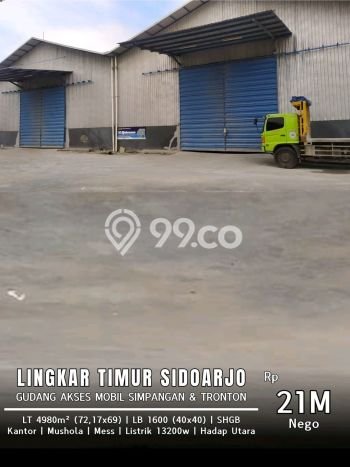 Gudang Favorit Dijual di Sidoarjo Sidoarjo Area Pusat Bisnis Gudang Favorit Dijual di Sidoarjo Sidoarjo Area Pusat Bisnis