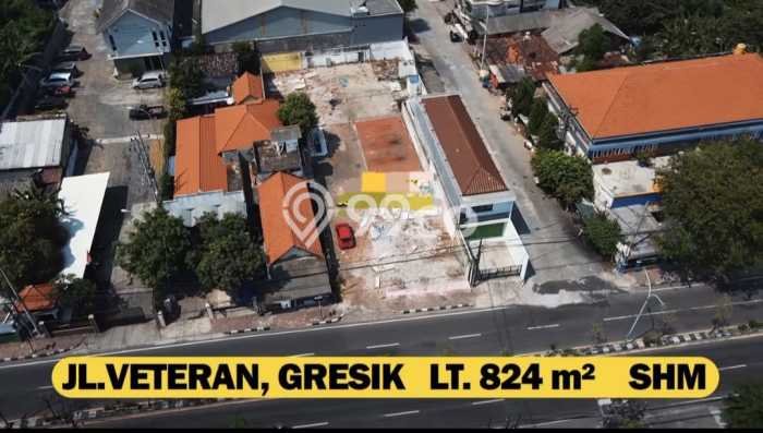 Dijual Tanah Lokasi Gresik Kota, Gresik Seluas 824m2 Dijual Tanah Lokasi Gresik Kota, Gresik Seluas 824m2