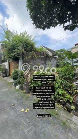 Tanah Kavling di Kuta Selatan Dijual dengan Luas 85m2 Tanah Kavling di Kuta Selatan Dijual dengan Luas 85m2